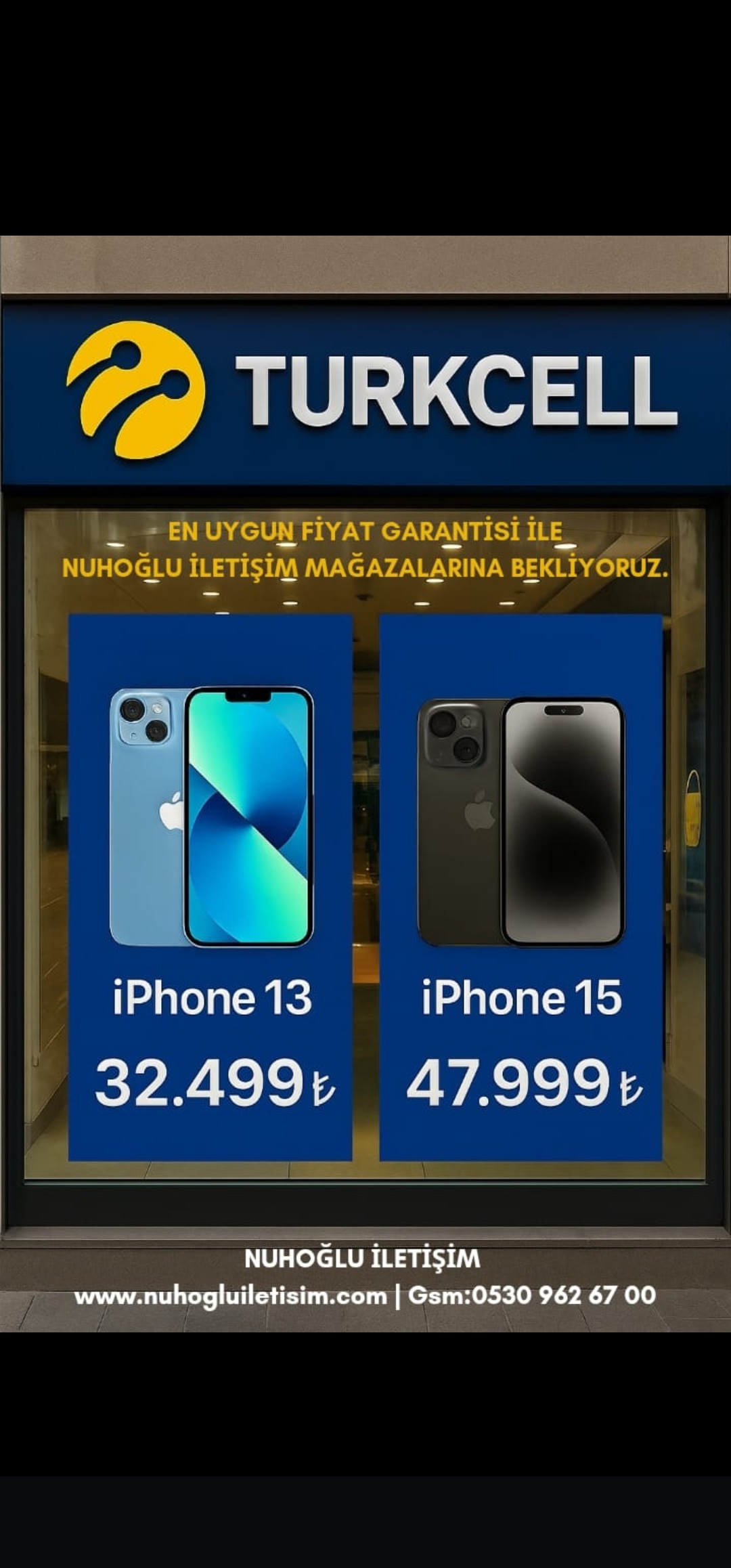 📱 iPhone Fırsatı Nuhoğlu İletişim’de! 🔥